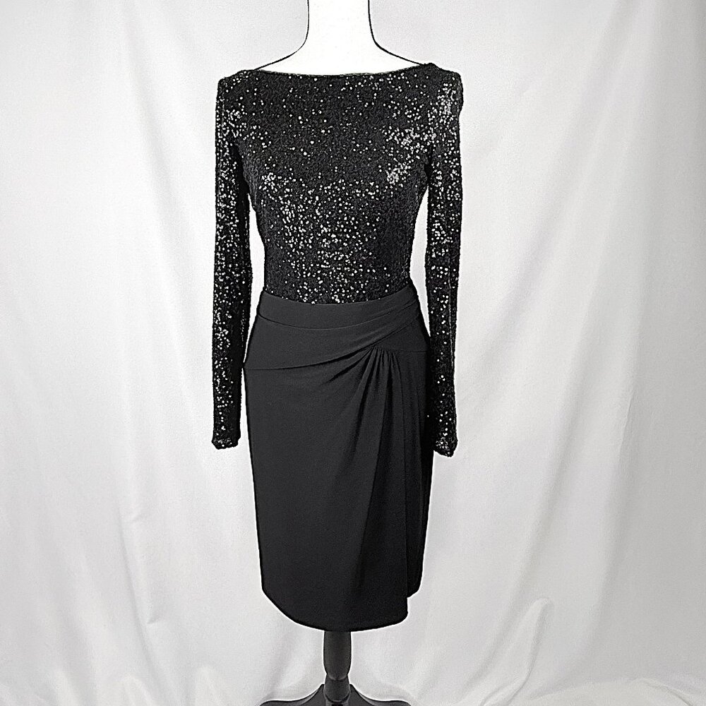 Lauren - Ralph Lauren Evening Black Dress, Size 6
